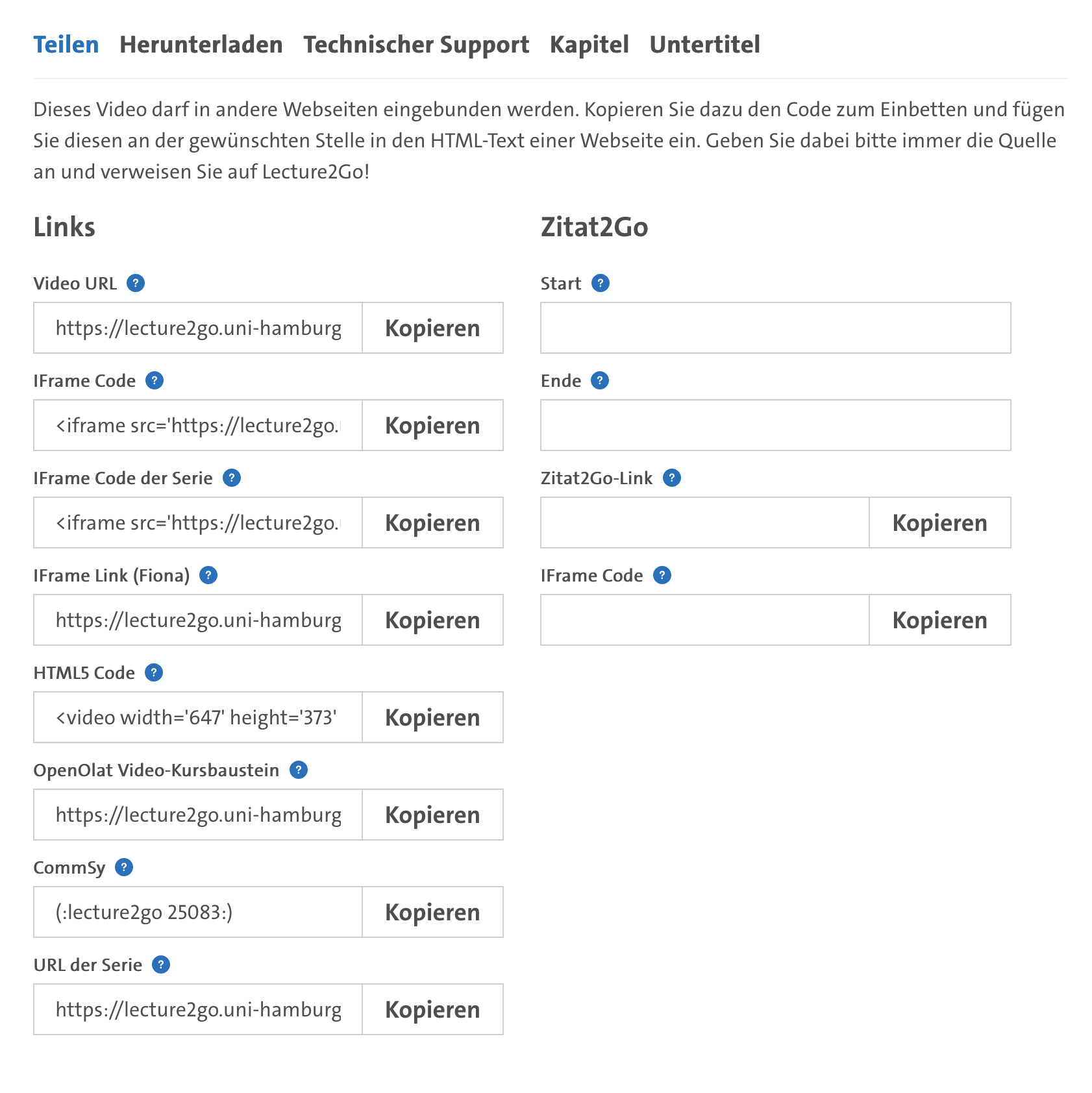 Screenshot Teilen