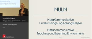 Miniaturansicht - Research and Development - Metacommunicative Teaching and Learning Environments (MULM)