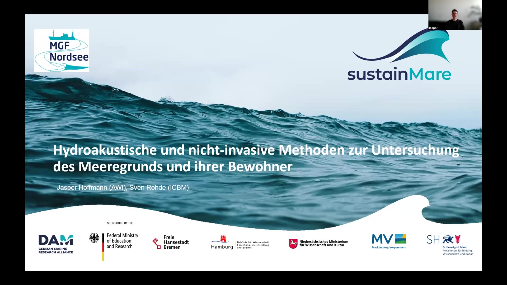 Miniaturansicht - Visuelle und hydroakustische Monitoring-Methoden