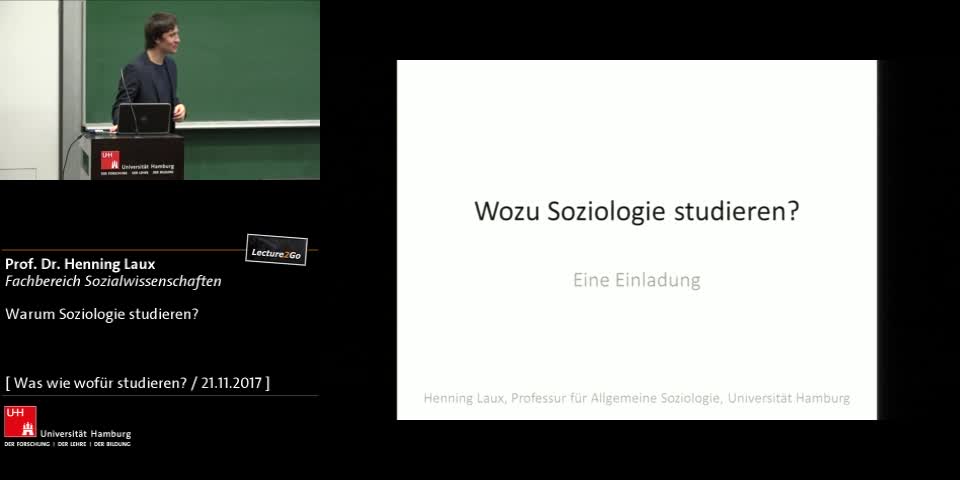 Miniaturansicht - Warum Soziologie studieren?