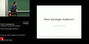 Miniaturansicht - Warum Soziologie studieren?