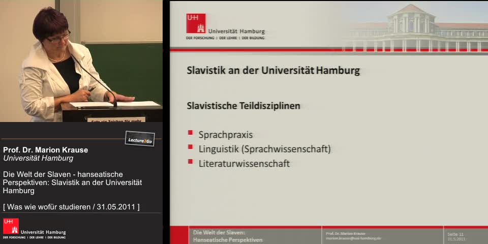 Thumbnail - Gliederung des Studiums