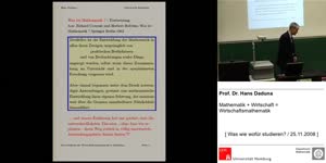Miniaturansicht - Mathematik + Wirtschaft = Wirtschaftsmathematik