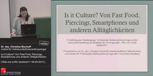 Miniaturansicht - Is it Culture? Von Fast Food, Piercings, Smartphones und anderen Alltäglichkeiten