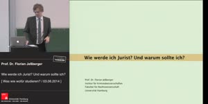 Miniaturansicht - Gefragt, geschmäht, gefürchtet: Wie werde ich Jurist? Und warum sollte ich?